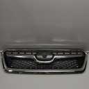 MUTUSAISI Front Bumper Upper Grille Chrome Grill Compatible with 2012-2016 Subaru Impreza/ 2013-2015 XV Crosstrek/ 2016 2017 Crosstrek, Chrome