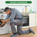 100Pcs(50 Pairs) Non-Woven Shoe Covers Disposable Non Slip for Indoors, Breathable | Durable Booties for Shoes Covers, Fits Up to Size 13 US Men (Gray)