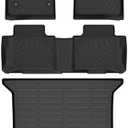 Amazon.com: HAFIDI Floor Mats & Cargo Liner Set Fit for 2017-2025 2026 Cadillac XT5 All Weather Protection TPE Anti-Slip Automotive Full Set Floor Liners Custom Accessories - Black : Automotive