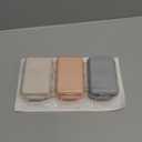 3 Pack 14 Grids Travel Pill Organizer Box with 415-Pcs Medicine Name Labels - Pocket Daily Pharmacy Case Container Kit - Travel Medication Holder Dispenser for Fish Oil Vitamin Supplement Storage (Khaki+Pink+Grey)