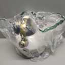 SUSTEAS Stove Top Whistling Tea Kettle - Food Grade Stainless Steel Teakettle Teapot with Cool Touch Ergonomic Handle, With 1 Silicone Pinch Mitt Included, 2.64 Quart(WHITE)