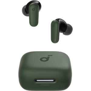 Soundcore P30i by Anker Noise Cancelling Earbuds, Strong and Smart Noise Cancelling, Powerful Bass, 45H Playtime, 2-in-1 Case and Phone Stand, IP54, Wireless Earbuds, Bluetooth 5.4 (Green)