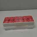 Candle Charisma Strawberry Scented Votive Candles - 10 Hour Burn time - Set of 24 for Dinner, Wedding, Halloween and Holiday Decorations