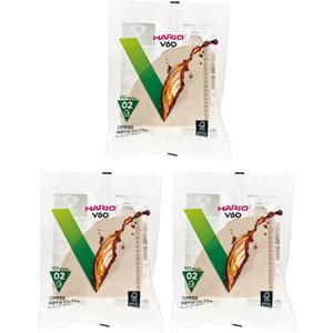 Hario V60 Paper Coffee Filter, Size 02, Natural, 300ct