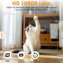 1080P HD Nanny Cam WiFi Surveillance Camera for Indoor Smoke Detector Camera with Motion Detection, Night Vision for Home Security