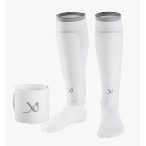 LUX Soccer Sleeves w/FREE Guard Stays for Men/Boys/Youth Compatible w/Soccer Grip Sock