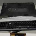 RedThunder K10 Wired Gaming Keyboard and Mouse and Wrist Rest Combo, RGB Backlit, Mechanical Feel Anti-ghosting Keyboard + 7D 7200 DPI Mice+Soft Leather Wrist Rest 3 in 1 PC Gamer Accessories(Black)