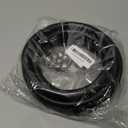 1/2 Inch (12mm) ID Fuel Line Hose 10FT NBR Rubber Push Lock Hose High Pressure 300PSI for Automotive Fuel Systems Engines with 12 Clamps