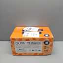 Size 3 Eco-Friendly Diapers (9-20 lbs) Totally Chlorine Free (TCF),Hypoallergenic, Soft Organic Cotton, Sustainable, up to 12 Hours Leak Protection, Allergy UK,26 Count (Pack of 3) (78 Baby Diapers)