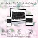 Gowit Pre Looped Deep Wave Crochet Hair 14 Inch 7 Packs Short Curly Black Pre Twisted Ocean Wave Deep Twist Crochet Braids Synthetic Braiding Hair for Black Women