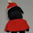 STAR WARS for Pets Dog Toy Darth Vader Toy for Holidays | Santa Darth Vader Dog Squeaky Toy Dog Chew Toy | Holiday Dog Toy Plush Toys | 9 Inch Small Dog Toy