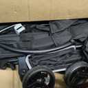 Ingenuity 3D Mini Convenience Stroller Lightweight Stroller with Compact Fold, Multi-Position Recline, Canopy with Pop Out Sun Visor and More Umbrella Stroller for Travel and More, Gray