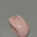 TECKNET Wireless Mouse, 2.4G Ergonomic Optical Mouse, Computer Mouse for Laptop, PC, Computer, Chromebook, Notebook, 6 Buttons, 24 Months Battery Life, 2600 DPI, 5 Adjustment Levels - Pink