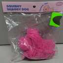 Pink Squishy Shaggy Dog ages 6+