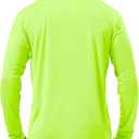 Roadbox Mens UPF 50+ UV Sun Protection Shirts Outdoor Long Sleeve SPF Rash Guard for Fishing Hiking Swimming Running, 2XL