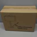 21" Touch Bedside lamps with 2 USB & AC Outlets, 3-Way Dimmable Bedside Table Lamps Set of 2 for Bedroom Living Room Office Reading, Gray Shade Lamps for Night Stands, 5000K LED Bulbs Included