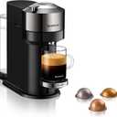 Nespresso Vertuo Next Coffee and Espresso Machine by Breville,1.1 liters, Dark Chrome
