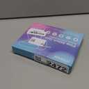 Itopan Stitch for Clothes, Tagging for Clothing Quick Fixes - Price Tag with 6 Fine Needle, 1000 Black Fasteners & 1000 White Fasteners Snow1+MediumPurple1