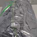 Hellomamma Mens Long Plush Robe: Fleece Bathrobe with Pocket Big and Tall Full Length Man House Coat for Winter Home XL, Gray