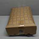 Bedsure Queen Size Comforter Set Beige, Boho Tufted Bed Set, Checkered Farmhouse Shabby Chic Bedding, 3 Pieces, 1 Plaid Geometric Comforter and 2 Pillow Shams