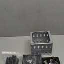 Hard Drive Cage, Stainless Steel Hard Drive Rack with Cooling Fan, 5.25" to 5X3.5 Rack for Computer, Hard Drive Cage Adapter Rack Bracket(Silver)