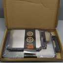 SNOWCLAD Stainless Steel Cutting Board,Double Sided Steel Cutting Board Set for kitchen,Stainless Steel/Wheat straw pp Large for meat,Dishwasher Safe [16 * 11+12 * 8.3 Inch]