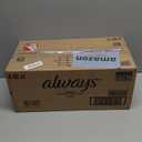 Always Daily Extra Protect Liners, Extra Long Length, Unscented Panty Liners, 368 Count (4 Packs of 92)