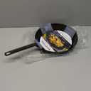 Merten & Storck Pre-Seasoned Carbon Steel 12" Frying Pan Skillet, Fast Heating, Naturally Nonstick, Induction & Oven Safe, High-Heat & Open Flame Compatible, Perfect for Searing Grilling & Camping