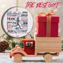 Running Lover Christmas Ornament, XC Running Gift, Cross Country Gifts for Female Runner Marathoner (C3)