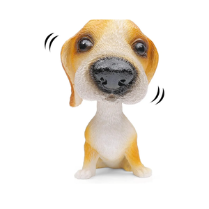 Bobble Head Dogs Bobbing Heads Car Dash Puppy Car Decoration (Hound)