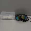 Swim Goggles 2 Pack, Wide View Anti Fog&UV Swimming Goggles for Audlt, No Leak Pool Beach Essentials for Men Women (Black)