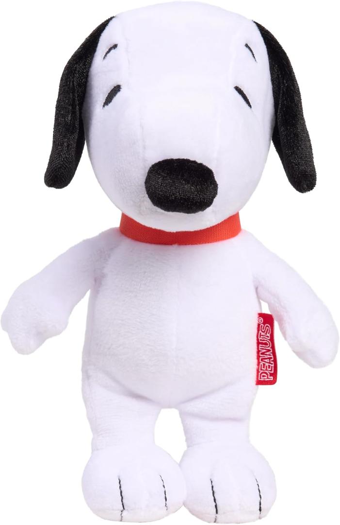 Peanuts Small Plush Snoopy, 7-inch Stuffed Animal, Kids Toys for Ages 3 Up by Just Play