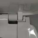 Little2Big Toilet Seat with Built-In Toddler Potty Training Seat, Slow Close, Easy to Install, ELONGATED, White