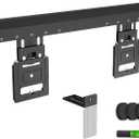 Ultra Slim TV Wall Mount for 37 to 86 inch Flat& Frame TV, Max 165 lbs, 0.37'' Low Profile Wall Mount, VESA 200 x 200-600 x 400 mm