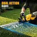 22" Hedge Trimmer Cordless Compatible with Dewalt 20V MAX Battery