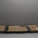 Muzata 6Pack 3.3FT/1M LED Channel Aluminum U Shape Silver LED Strip Diffuser Channel with Milky White Cover Easy Installation U1SW WW 1M