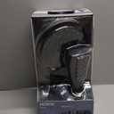 Moen Verso Round Rain Showerhead and Handshower Combination with Infiniti Dial and Magnetix Docking, 60" Hose, Matte Black, 220C2EPBL