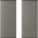 Builders Edge 14 in. W x 28 in. H Builders Edge, TailorMade Four Board Joined (2 Batten), Board-n-Batten Shutters, Includes Matching Installation Spikes (Per Pair), 018 - Tuxedo Grey