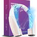 Portable Neck Fan with 6 Powerful Speeds,8000mAh Battery Operated USB-C Rechargeable Fan, 20H Runtime, Hands-Free 360 Cooling Wearable Neck Fan, Personal Fan for Women Men Travel Concerts (Champagne)