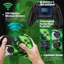 Xexvyrin Wireless for X-Box Controller, Compatible with X-box One X|S, Series PC, Special Edition Custom Controller 6-Axis Motion Control/3.5mm Audio Jack/Dual Vibration/Macro Function/TurboGreen