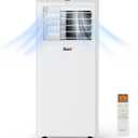 DuraComfort Portable Air Conditioners, 8,500 BTU(Ashrae) /5,100 BTU (SACC), Cooling,Dehumidifier,Fan Mode,Up to 200 Sq.Ft,Suitable for compact Rooms,White