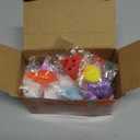 30 Pack Squishy Toys, Kawaii Squishies Party Favors for Kids 4-8 8-12 Treasure Box Toys for Classroom Birthday Xmas Gifts Goodie Bag Mini Animals Mochi Squishy Stress Relief Sensory Toys Random