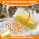 50 Count 360 Heavy Duty Duster Refills Compatible with Swiffer, Larger Size-Extra Thick Electrostatic Disposable dusters Refill for Electronics, Furniture, Blinds, Ceiling Fans, Unscented