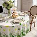 Ganeen 6 Pcs Family Reunion Tablecloths Party Decorations 84 Inch