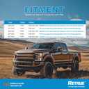 RETRUE Rear Air Bags Suspension Kit for 2017-2023 Ford F250 F350 F450 Truck Towing, 5000 Lbs of Load Leveling Capacity, Replacement for Firestone 2625 Ride Rite Airbags for Trucks Rear Suspension