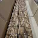 Reed Fencing Rolls,5.5FT X 16.4FT Reed Screen Curtain Fence Covering Privacy for Outdoor Backyard Patio Garden Decorative Fence (Brown)
