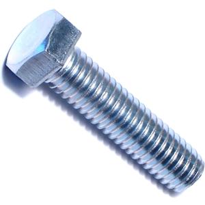 014973244224 Full Thread Hex Tap Bolts, 3/8-16 x 1-1/2, Piece-100, zinc