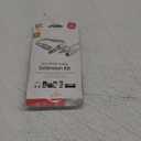 GE Headphone Adapter Kit, 3.5mm, Stereo Adapter, Extension Cable, and Audio Splitter, White, for Headphones, Stereo, MP3, Tablets, Smartphones and More, 34509 Line Cable | White