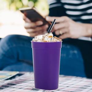 20 Pack Blank Plastic Cups 16 oz 