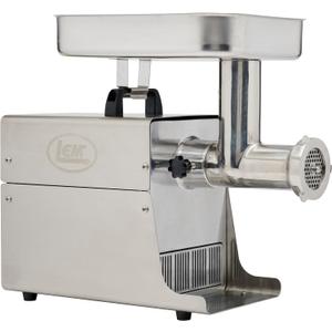 LEM Products BigBite #8 Meat Grinder, 0.5 HP Commercial-Quality Stainless Steel Electric Meat Grinder for Home Use, Heavy-Duty Food Processor for Grinding, Sausage Stuffing, Cooking